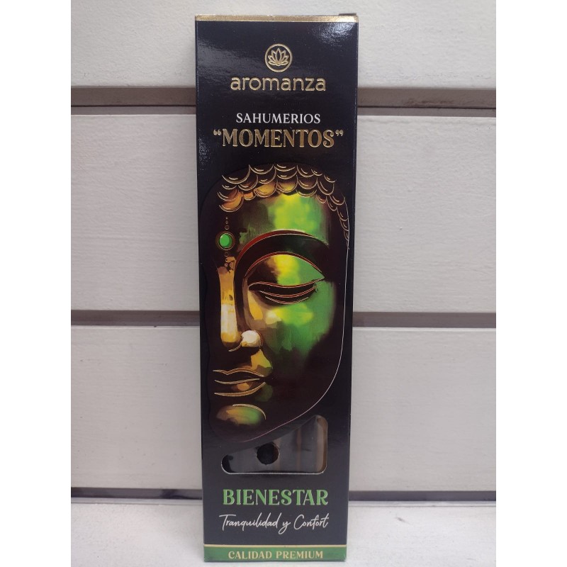 Sahumerios Momentos Aromanza. Bienestar