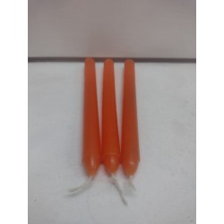 Velas naranjas largas