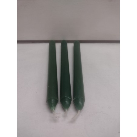 Velas verde largas