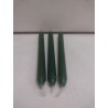 Velas verde largas