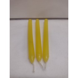 Velas amarilla largas