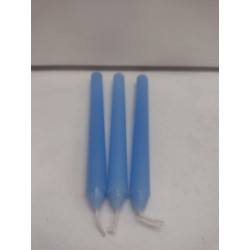 Velas celeste largas