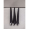 Velas negras largas