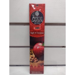 Sahumerios Mystic Garden. MANZANA Y CANELA