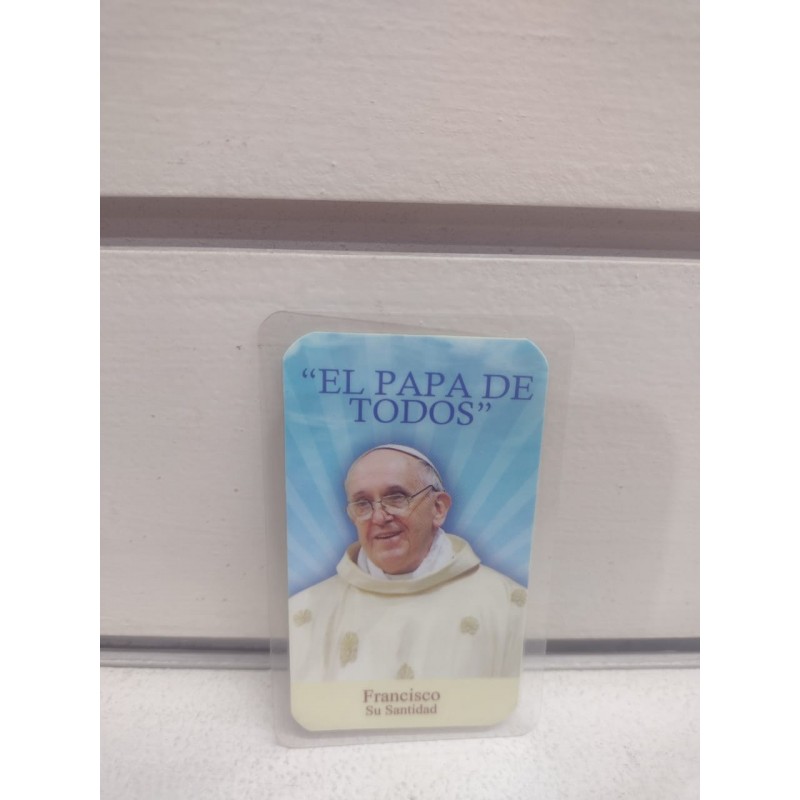 Estampita PAPA Francisco