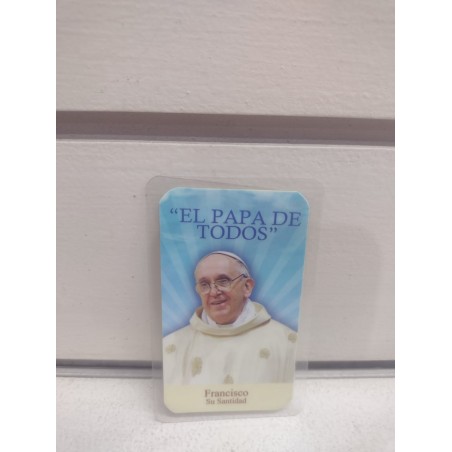 Estampita PAPA Francisco