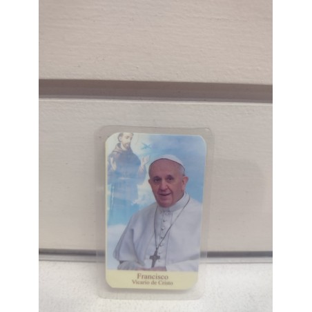 Estampita PAPA FRANCISCO