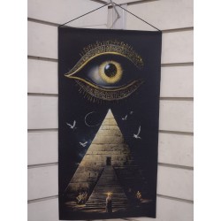 Tapiz Nuna. Ojo-piramide